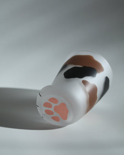 Kitten Paw Glass Tumbler