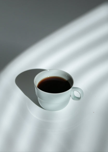 Celadon Blue Tea Cup & Saucer Set