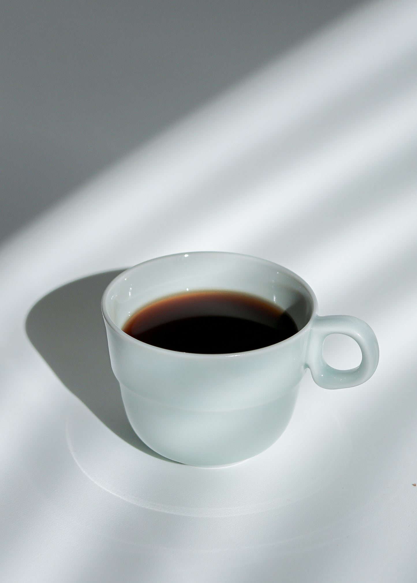 Celadon Blue Tea Cup & Saucer Set