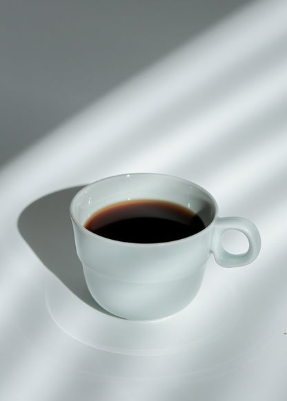 Celadon Blue Tea Cup & Saucer Set