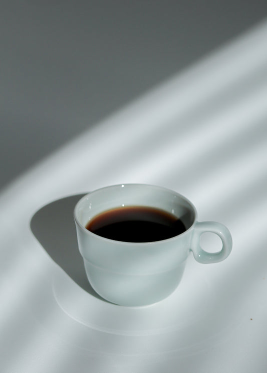 Celadon Blue Tea Cup & Saucer Set