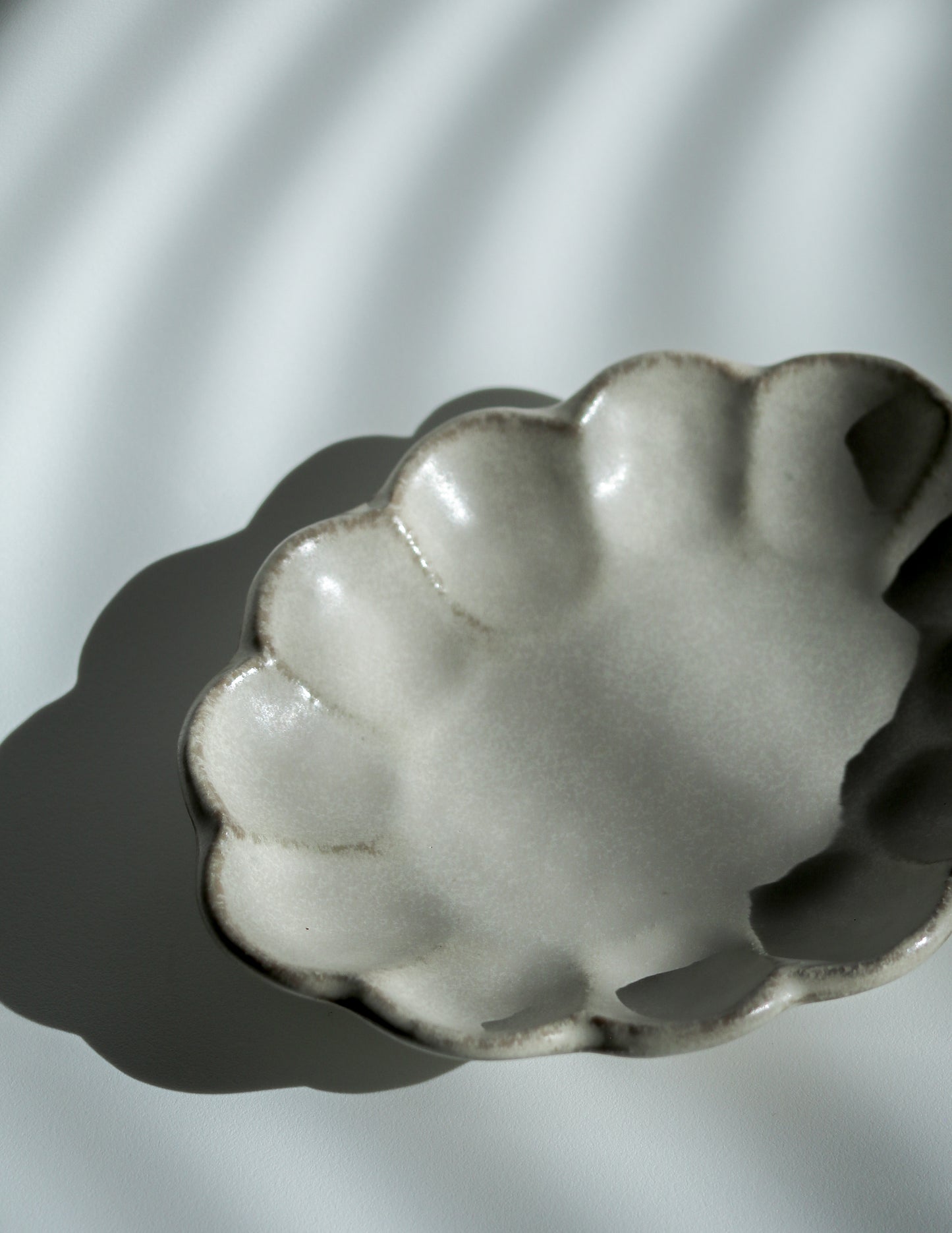 Mino Ware Flower Plate